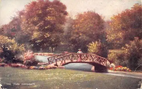 A785 England The Park Ramsgate Bridge Vintage Postkarte