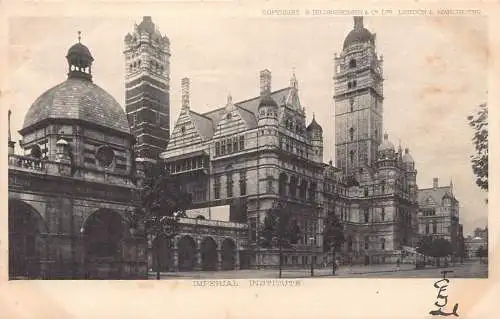 A787 England London Imperial Institute Vintage Postkarte