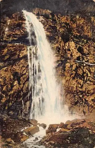 A809 Schweiz Cascade de Pissevache Wasserfall Vintage Postkarte