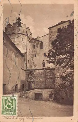 A808 Österreich 1926 Hohensalzburg Glockenturm Vintage Postkarte