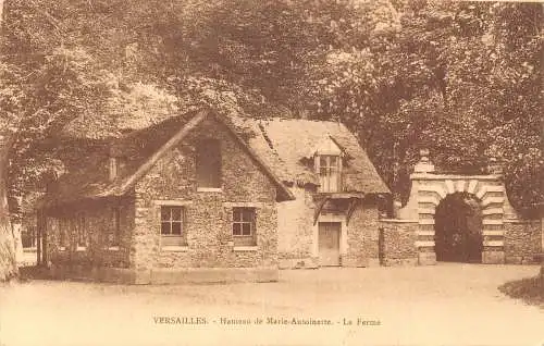 A816 Frankreich Versailles Hameau de Marie Antoinette Ferme Bauernhof Postkarte