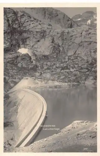 A190 Schweiz Barberine Lac et Sperrdamm Vintage Postkarte