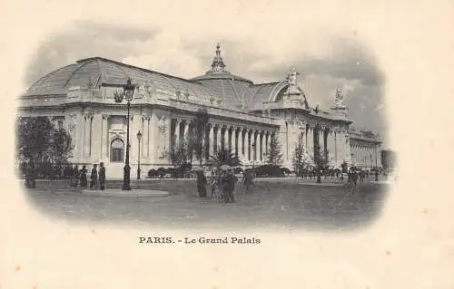 A824 Frankreich Paris Le Grand Palais Vintage Postkarte