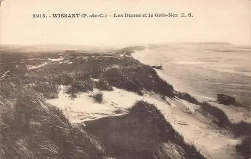 A825 Frankreich Wissant Les Dunes et Gris-Nez Vintage Postkarte