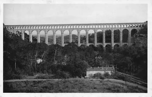 A825 Frankreich Roquefavour Vallee de l'Arc Akquädukt RPPC Postkarte