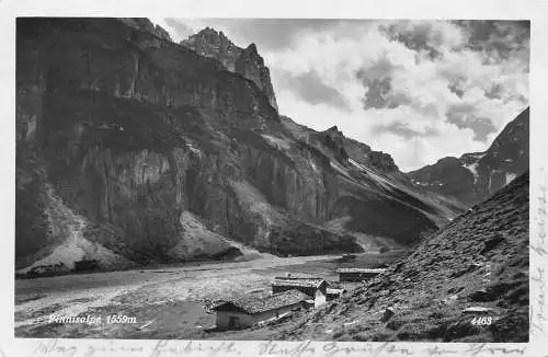 L098 Österreich 1929 Pinnisalpe Berge Vintage Postkarte