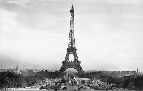 L047 Frankreich Paris Eiffelturm Vintage Postkarte