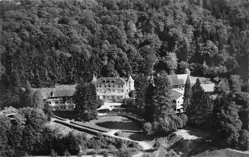 L046 Deutschland 1965 Sanatorium Schloss Hausbaden Schwarzwald RPPC Vintage Postkarte