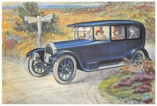 L286 Automobile Autos 1994 Werbung für Humbert Reproduktion Postkarte