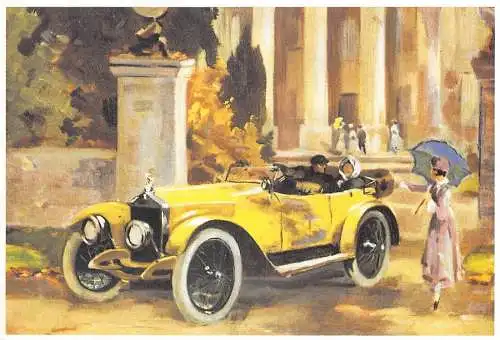 L286 Automobile Auto 1994 Werbung Secqueville-Hoyau Reproduktion Postkarte
