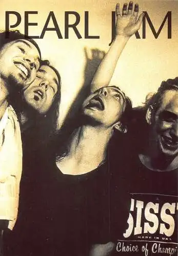 L287 Musiksänger Eddie Vedder Pearl Jam Rock Mike McCready Postkarte
