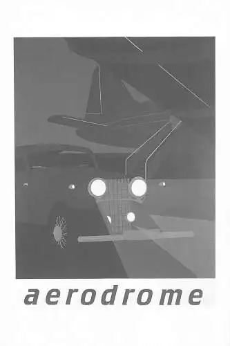 L286 Autos Automobile 1984 Auto Blinklicht Airplace Postkarte