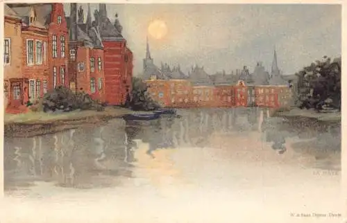 L486 Niederlande La Haye Den Haag Vintage Postkarte