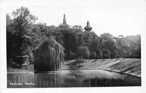 A206 Niederlande 1950 Kerkrade Rolduc Vintage Postkarte