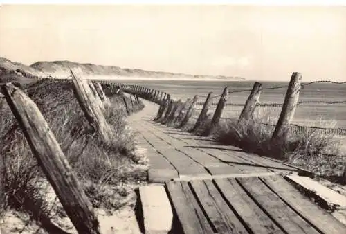 A207 Niederlande Zoutelande am Meer Langs de Zee Vintage Postkarte