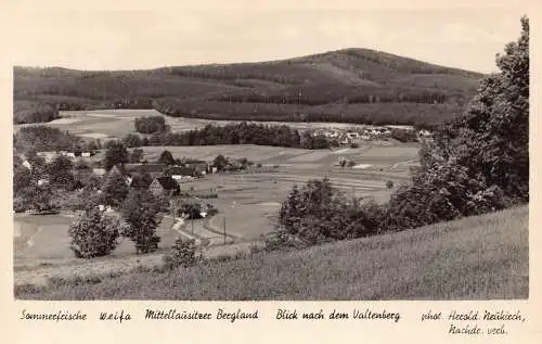 A208 Deutschland Weifa Mittelausitzer Bergland Valtenberg Vintage Postkarte