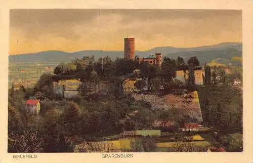 A211 Deutschland Bielefeld Sparenburg Zitadelle Vintage Postkarte