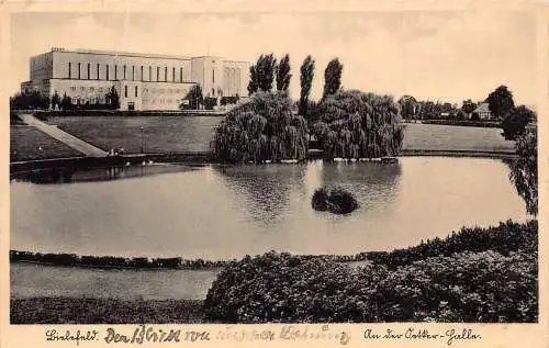 A211 Deutschland Bielefeld 1937 Rudolf-Oetker-Halle Vintage Postkarte