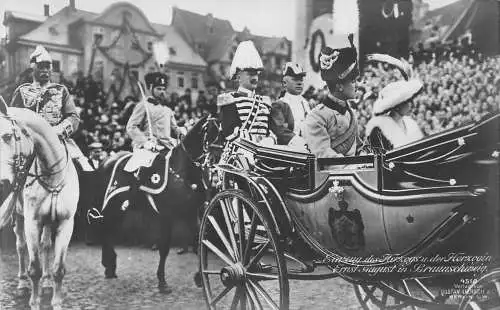 L062 Deutschland Prinz Ernst August Herzog Braunschweig Lüneburg Prinzessin Luise Postkarte