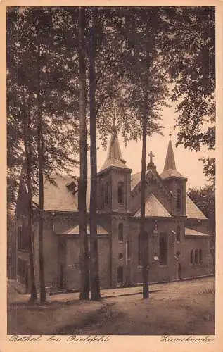 A217 Deutschland Bethel bei Bielefeld Kionskirche Kirche Vintage Postkarte