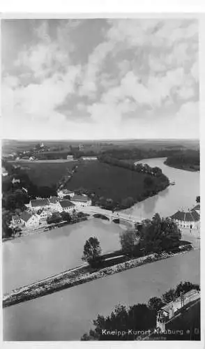 A224 Deutschland Kneipp Kurort Neuburg a D Donau Vintage Postkarte