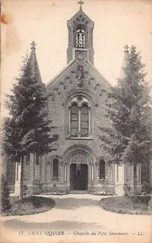 A841 Frankreich Saint Riquier Chapelle du Petit Seminaire Vintage Postkarte