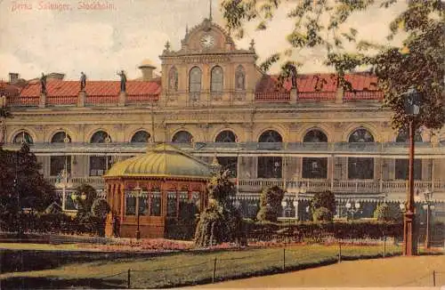 A225 Schweden 1906 Berns Salonger Stockholm Vintage Postkarte