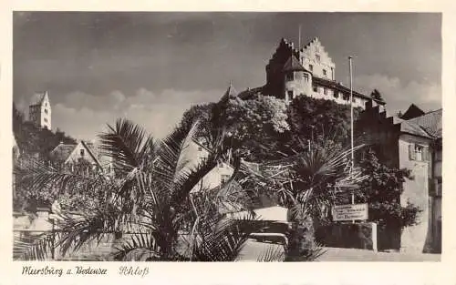 A230 Deutschland RPPC Meersburg a Bodensee Schloss RPPC Vintage Postkarte