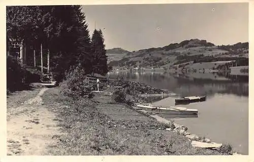 A230 Deutschland Echt Foto Unbekannte See Boote Vintage Postkarte