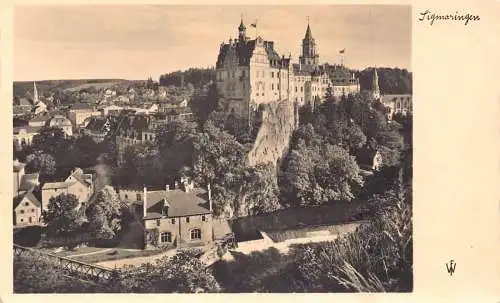 A231 Deutschland Sigmaringen Oberes Donautal RPPC Vintage Postkarte