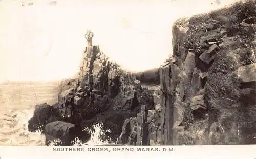 A847 Kanada Southern Cross Grand Manan New Brunswick RPPC Postkarte