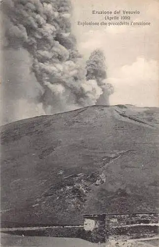 A846 Italien Eruzione del Vesuvio 1906 Katastrophe Ausbruch Vesuv Postkarte
