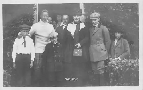 L062 Deutschland ehemaliger Kronprinz Wilhelm in seiner niederländischen Exilpostkarte