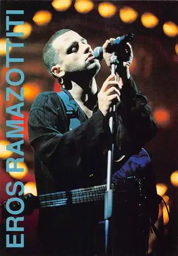 L288 Musik Sänger Rock Eros Ramazottiti Postkarte