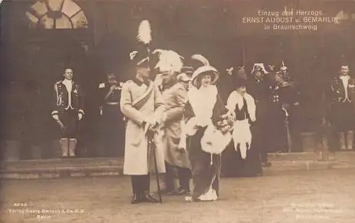 L062 Deutschland Prinz Ernst August Herzog Braunschweig Lüneburg Prinzessin Luise Postkarte