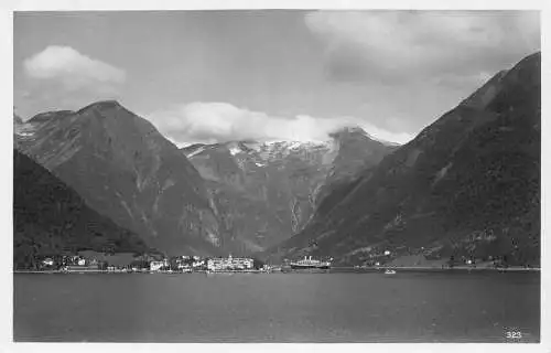 Norwegen Balholm mit EsseFjord Echtfoto Postkarte
