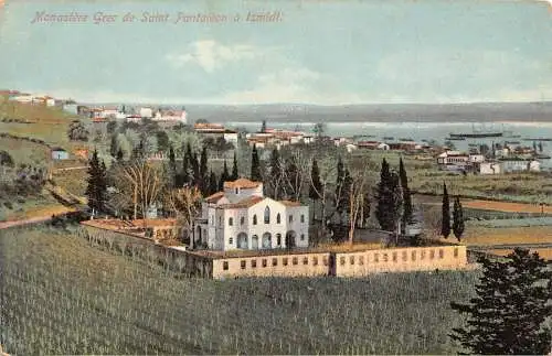 A857 Türkei Kloster Grec de Saint Pantaleon a Ismidt Izmit Kloster Postkarte
