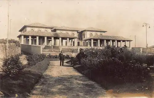 A857 Spanien Villagarcia de Arosa Villa RPPC Vintage Postkarte