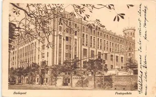 A864 Ungarn Budapest Postapalota Post Office 1930 Postkarte
