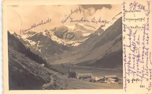 A864 Österreich 1932 Ferleiten Großglockner Hochalpen Berg Vintage Postkarte