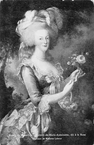 A857 Frankreich Musee de Versailles Marie Antoinette Vintage Postkarte