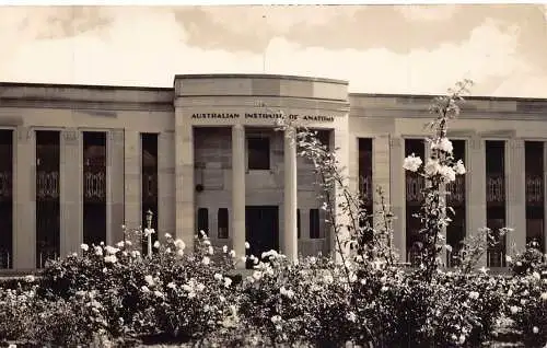 A858 Australien Canberra Australian Institute of Anatomy RPPC Postkarte