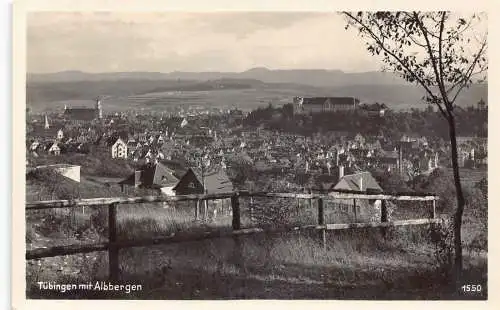 L306 Deutschland Tübingen mit Albbergen Vintage Postkarte