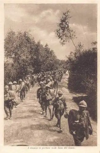 A867 Italien Battaglia del Piave Giugno 1918 Schlacht Militär Infanterie WWI Postkarte