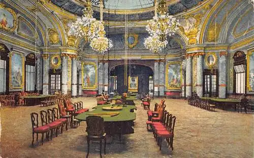 A871 Monaco Monte Carlo Salle Schmidt Spielzimmer Casino Postkarte