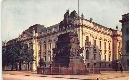 L305 Deutschland Berlin Friedrich Denkmal Großen Koenigl Bibliothek Postkarte