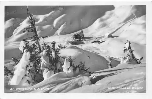 A238 Österreich 1938 St Christoph Hütte Schneeberg Vintage Postkarte