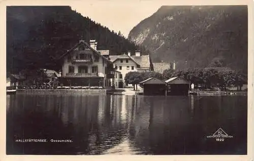 A238 Österreich 1927 Hallstättersee Gosaumühle Mühle Vintage Postkarte