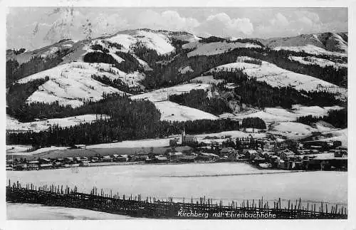 A239 Österreich 1936 Kirchberg mit Ehrenbachhöhe Vintage Postkarte