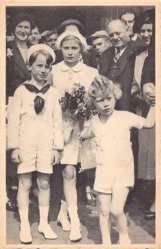 L065 Belgien Die drei Prinzen verlassen Anvers alte Postkarte